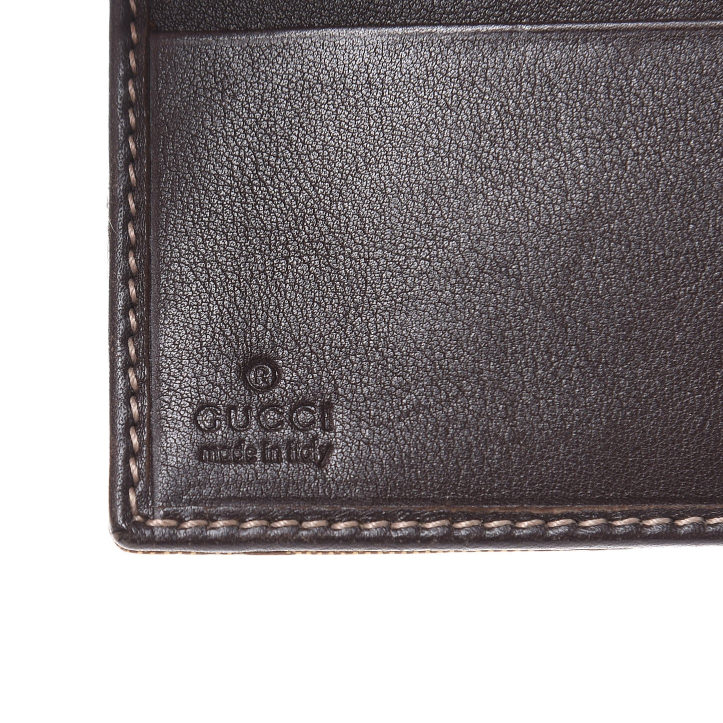 Crystal Monogram Hysteria French Wallet Dark Brown