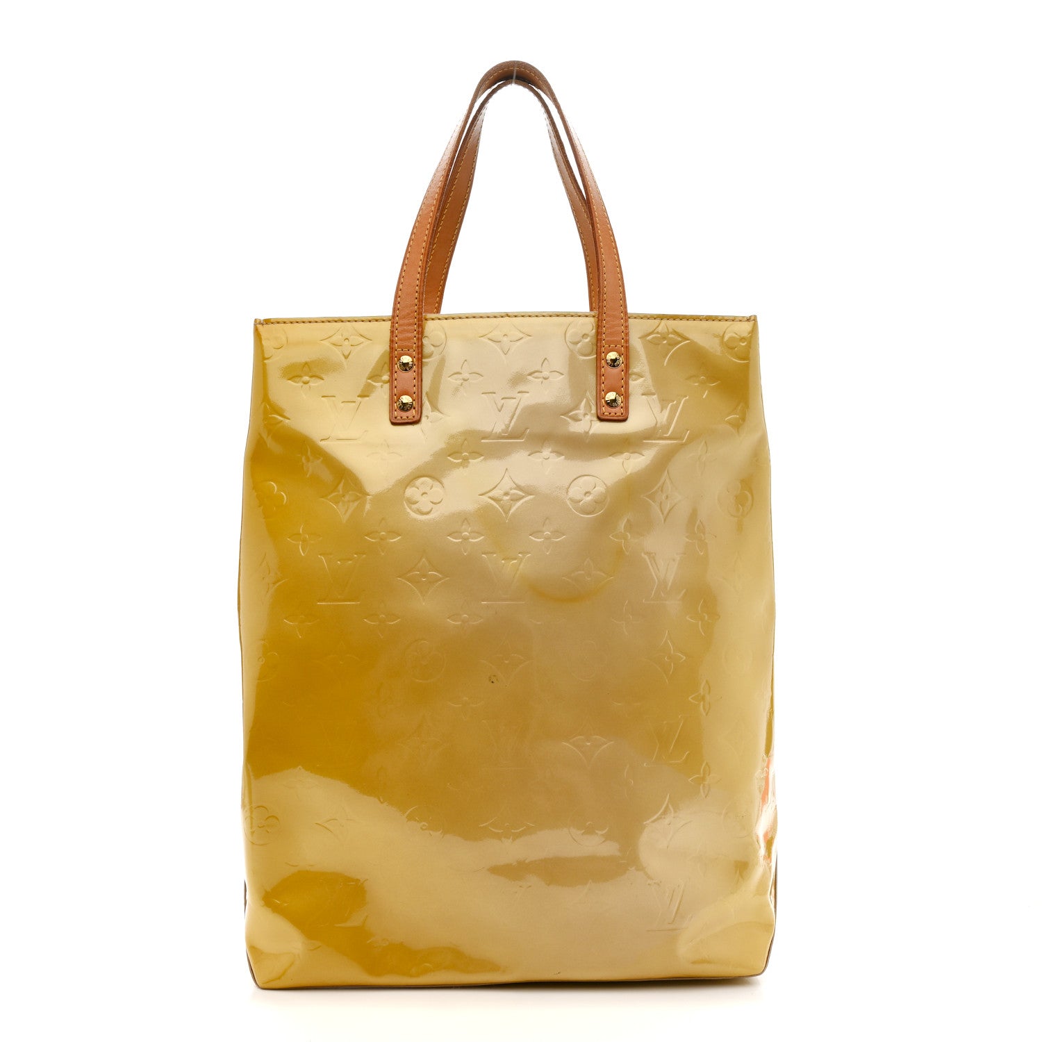 Louis Vuitton Vernis Reade MM Beige 1 of 15