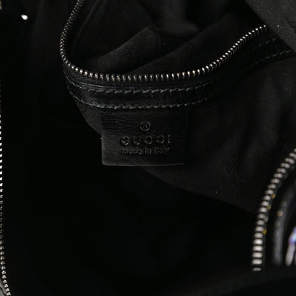 Gucci Iridescent Patent Medium Icon Bit Shoulder Bag Black 6 of 17
