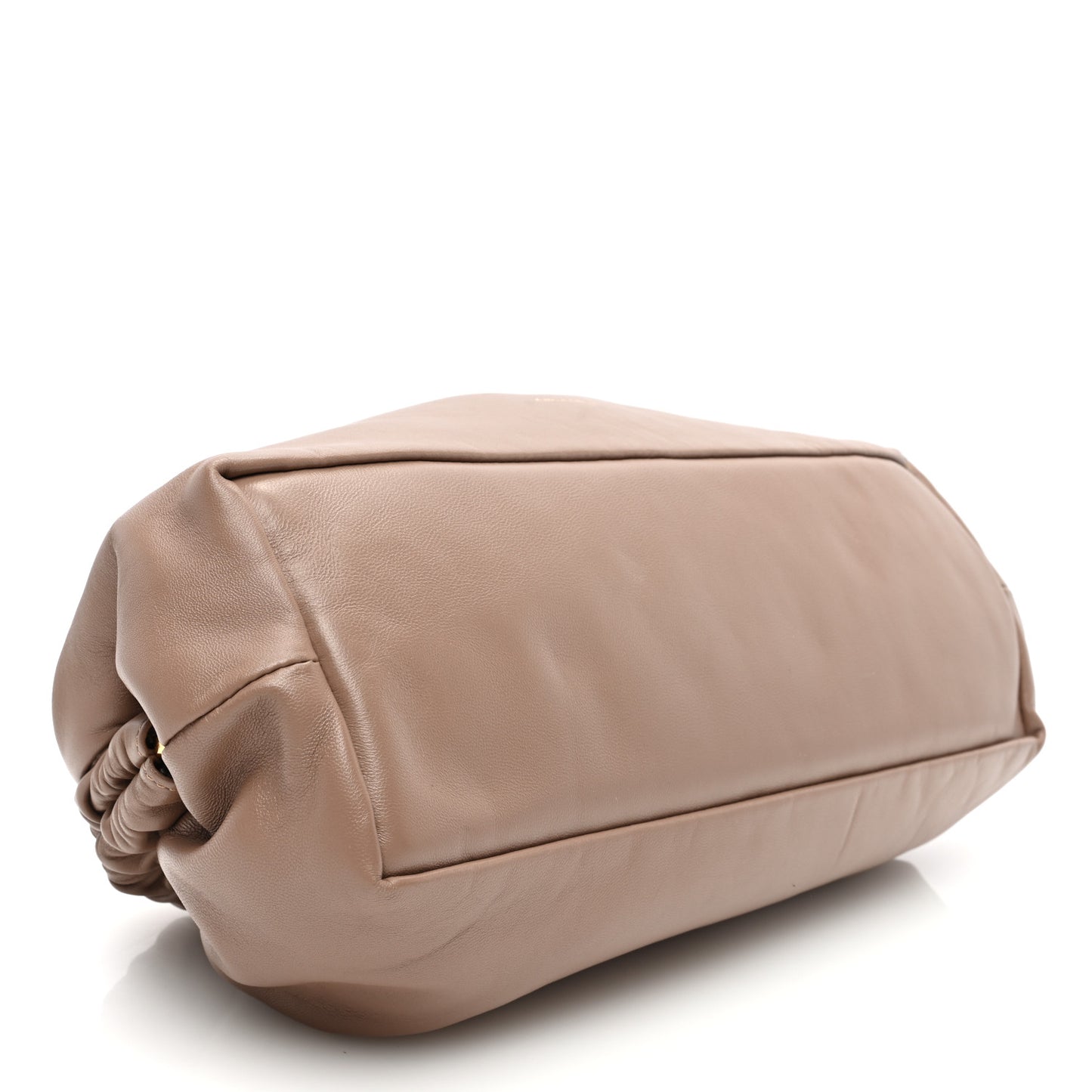 Lambskin Cloud Clutch Biscotto