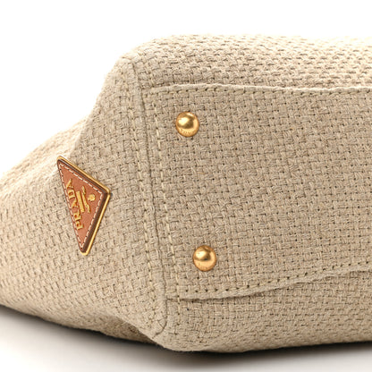 Prada Lino Tote Corda 10 of 11