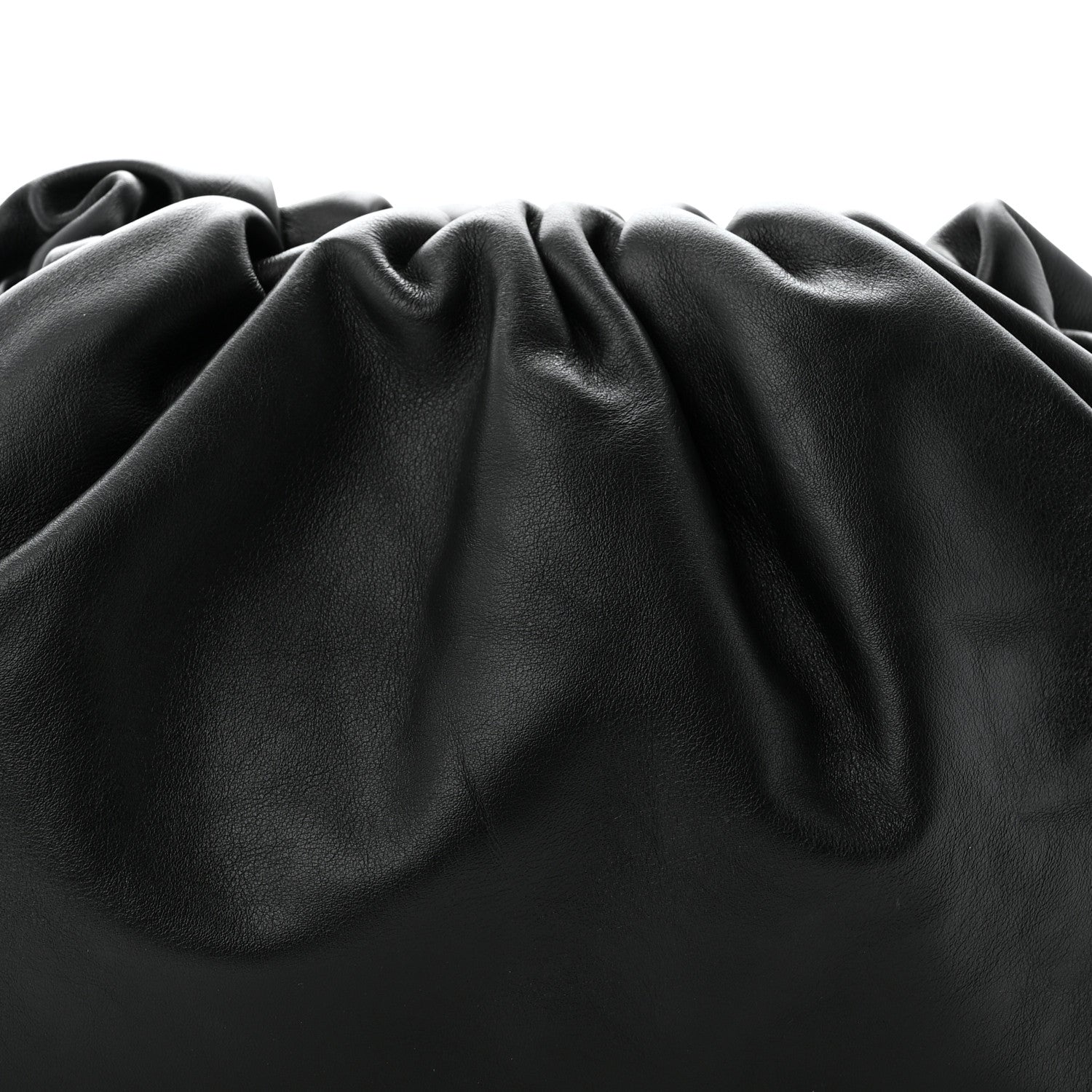 Bottega Veneta Smooth Butter Calf The Pouch Oversized Clutch Black 8 of 10