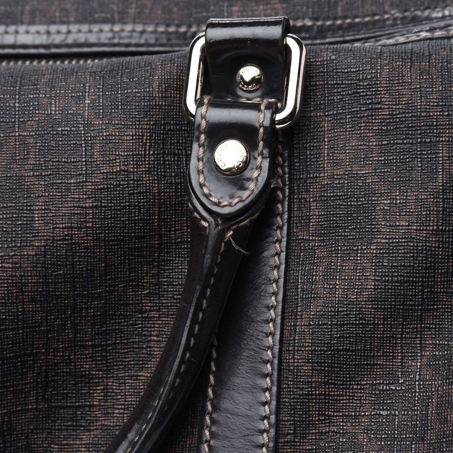 Gucci GG Plus Monogram Large Joy Boston Dark Brown 28 of 29