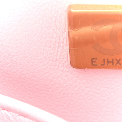 Chanel Caviar Quilted Small Coco Handle Flap Light Pink 7 of 12