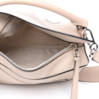 Loewe Calfskin Small Puzzle Bag Light Oat 4 of 12