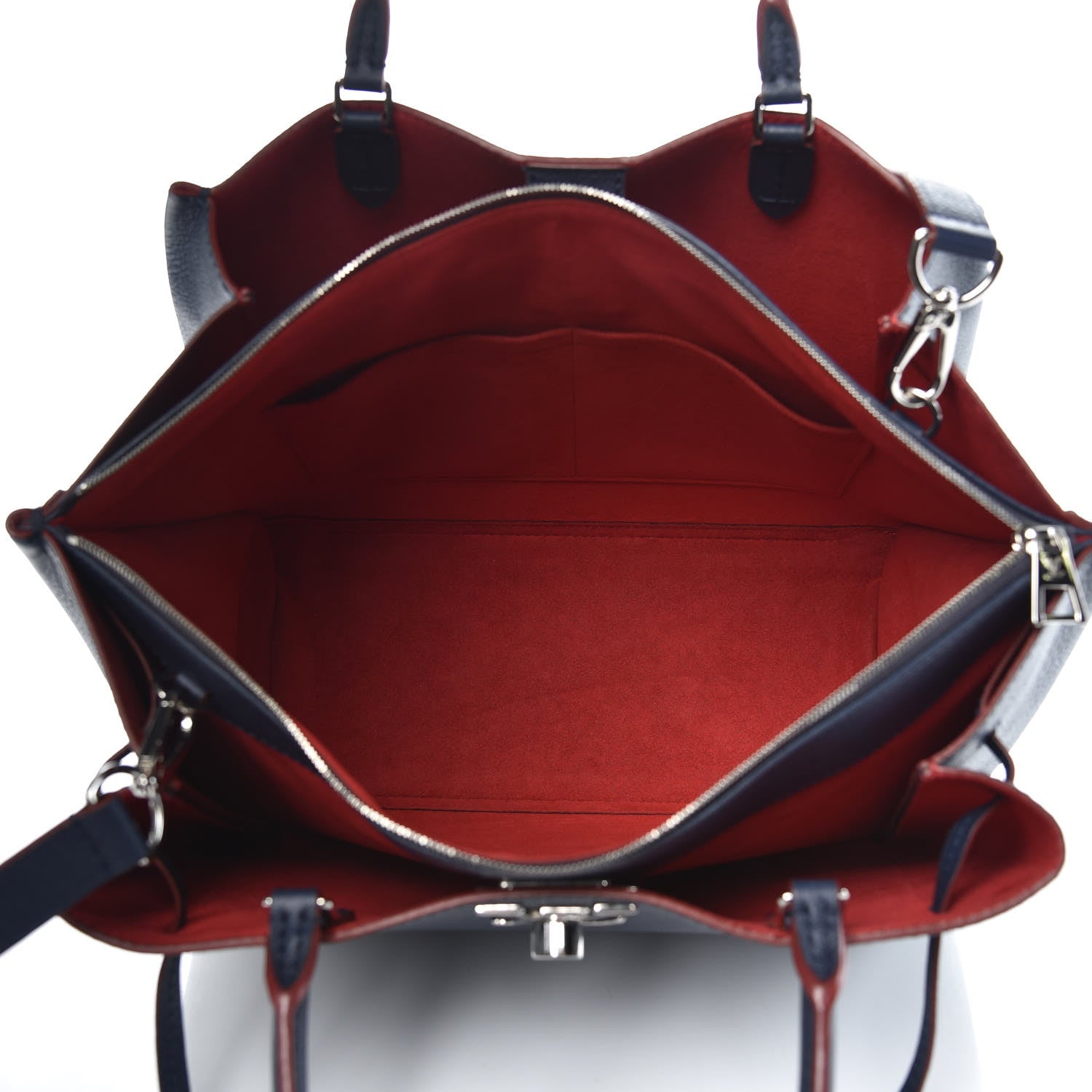 Louis Vuitton Calfskin Lockmeto Marine Rouge 5 of 11