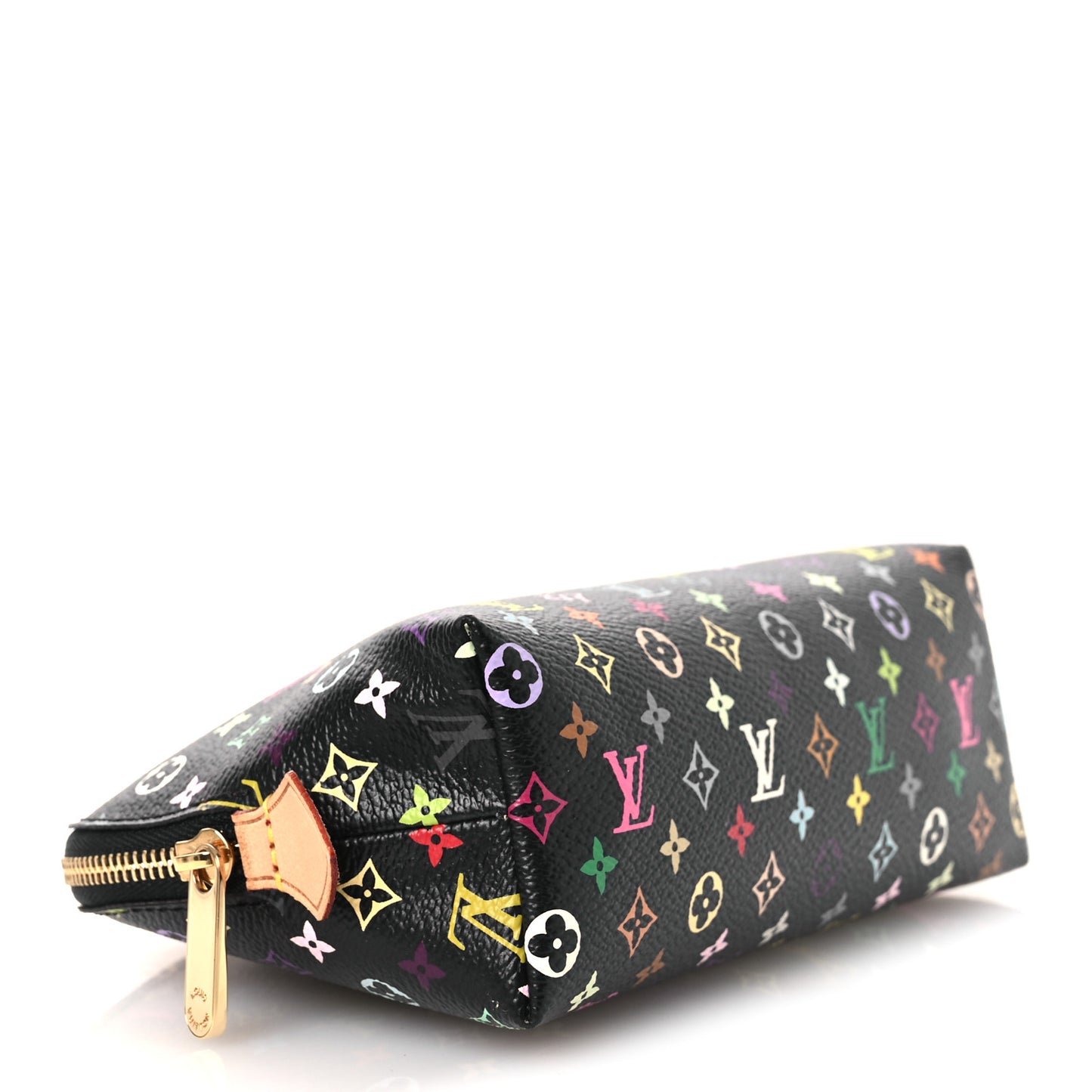 Monogram Multicolor Cosmetic Pouch Black Grenade