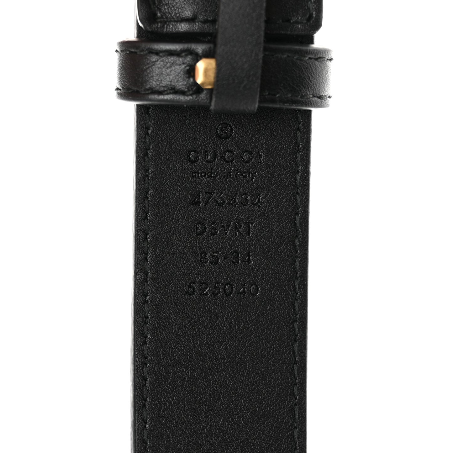 Calfskin Matelasse GG Marmont Belt Bag 85 34 Black