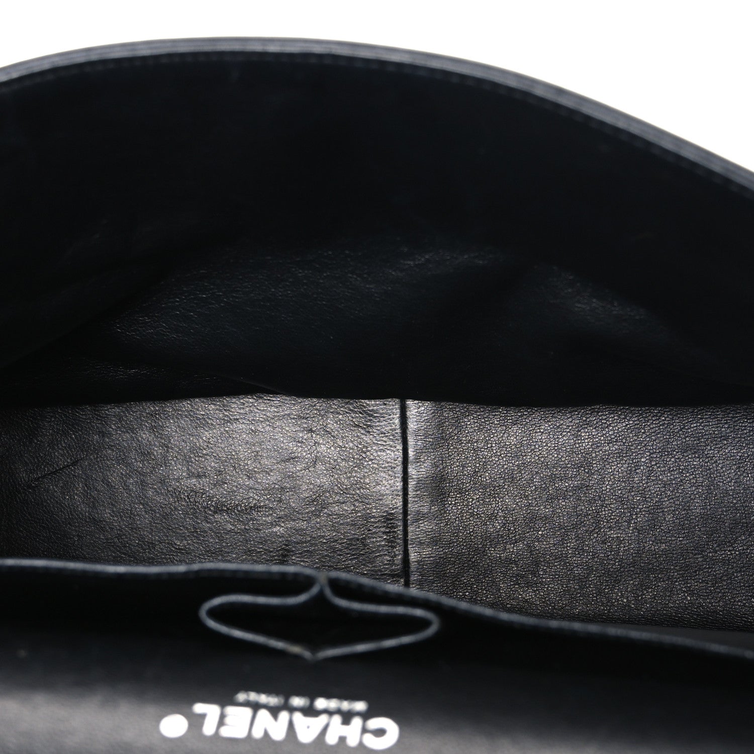 Chanel Patent Quilted Jumbo Double Flap Black 4 of 9