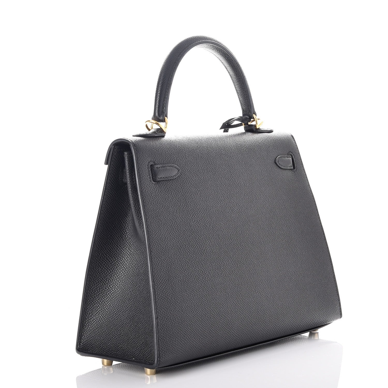 Hermes Epsom Kelly Sellier 25 Black 4 of 41