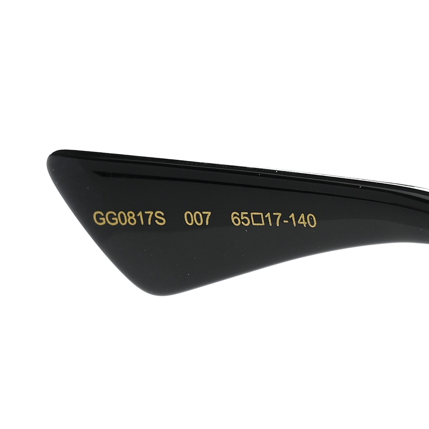 Gucci Oversized Sunglasses GG0817S Purple Gold 5 of 7