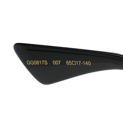 Gucci Oversized Sunglasses GG0817S Purple Gold 5 of 7