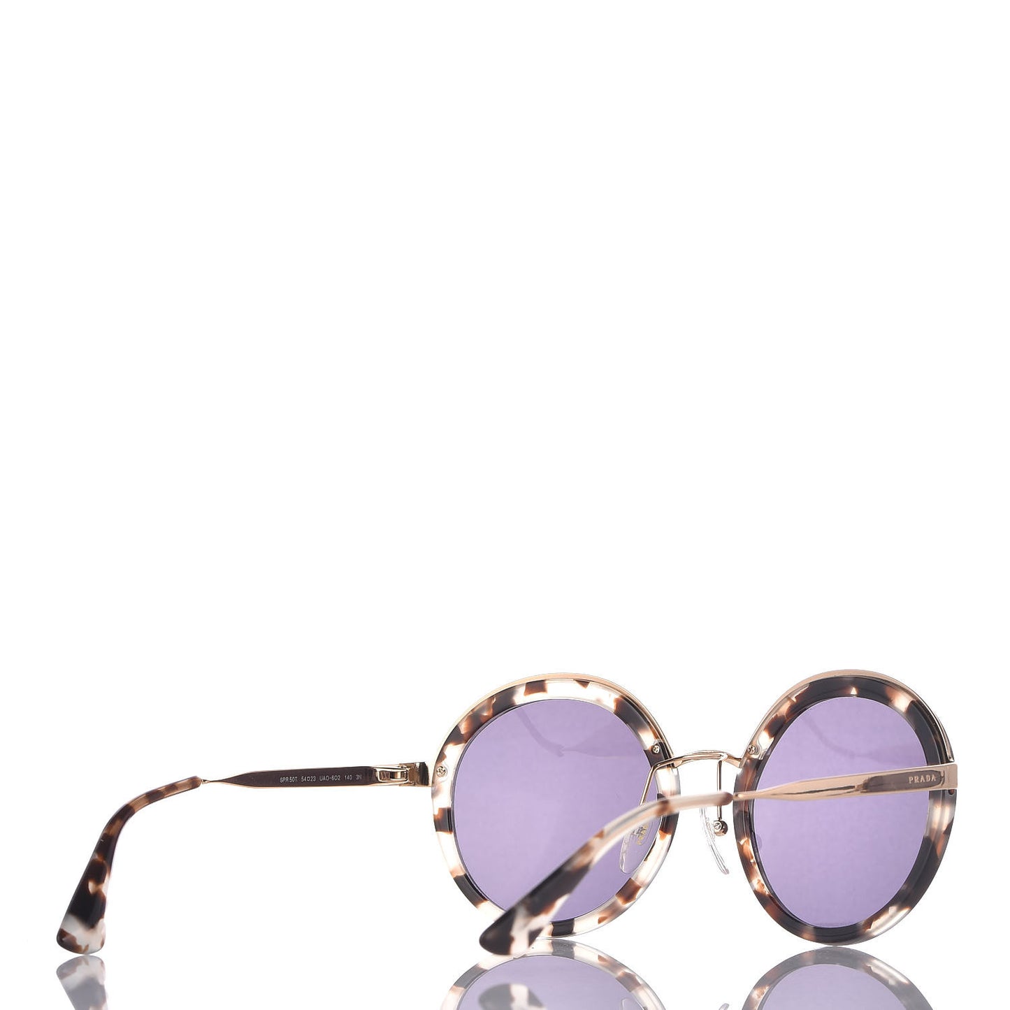 Round Frame Sunglasses SPR 50T Lenses Royal