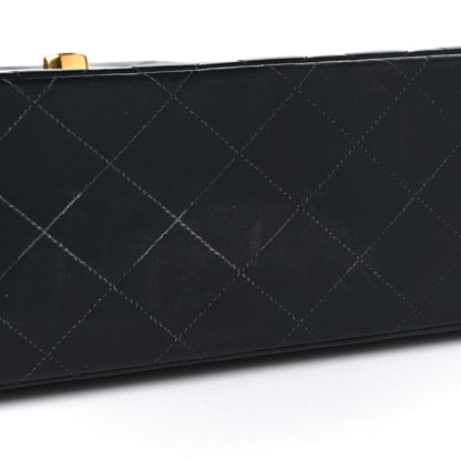 Chanel Lambskin Quilted XL Jumbo Single Flap Black 12 of 12