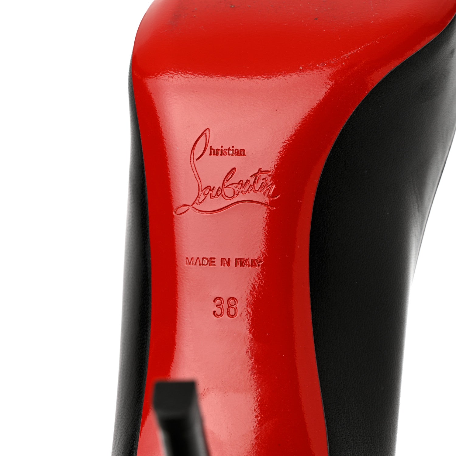 Christian Louboutin Kid Simple 85 Pumps 38 Black 7 of 9