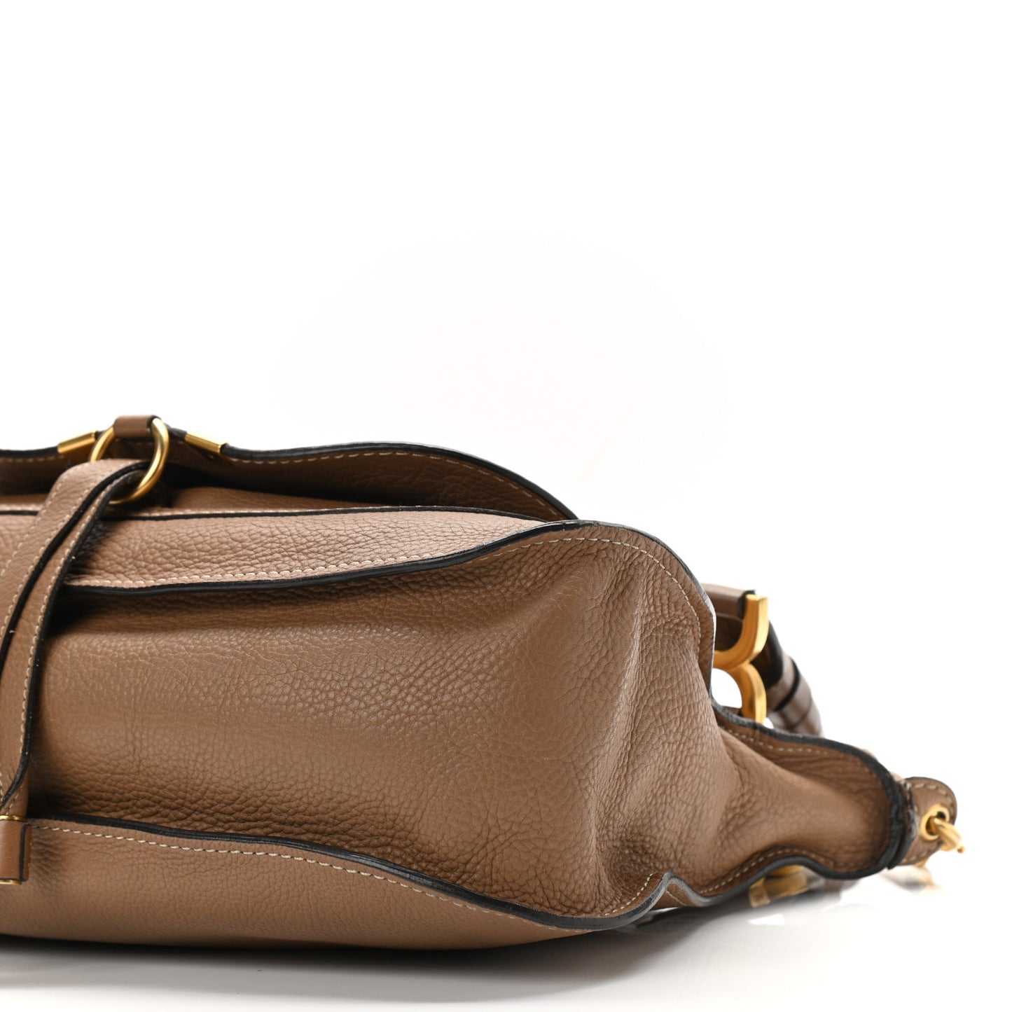 Calfskin Medium Marcie Satchel Nut