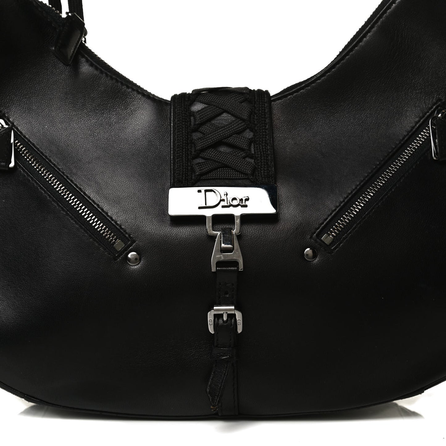 Calfskin Admit It Hobo Black