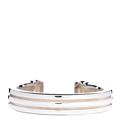 Tiffany Sterling Silver Atlas Ribbed Cuff Bracelet 3 of 7