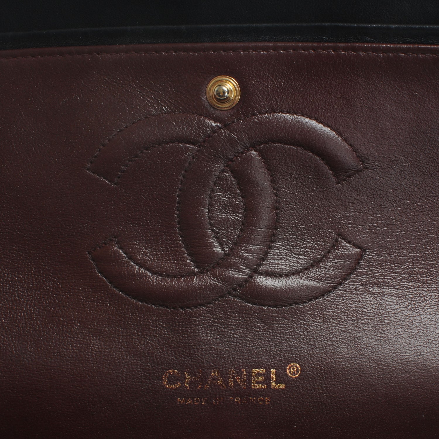 Chanel Lambskin Medium Double Flap Black 6 of 7