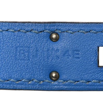 Hermes Veau Swift Mini Sac Berline Bleu Paradis Bleu Saphir 7 of 13