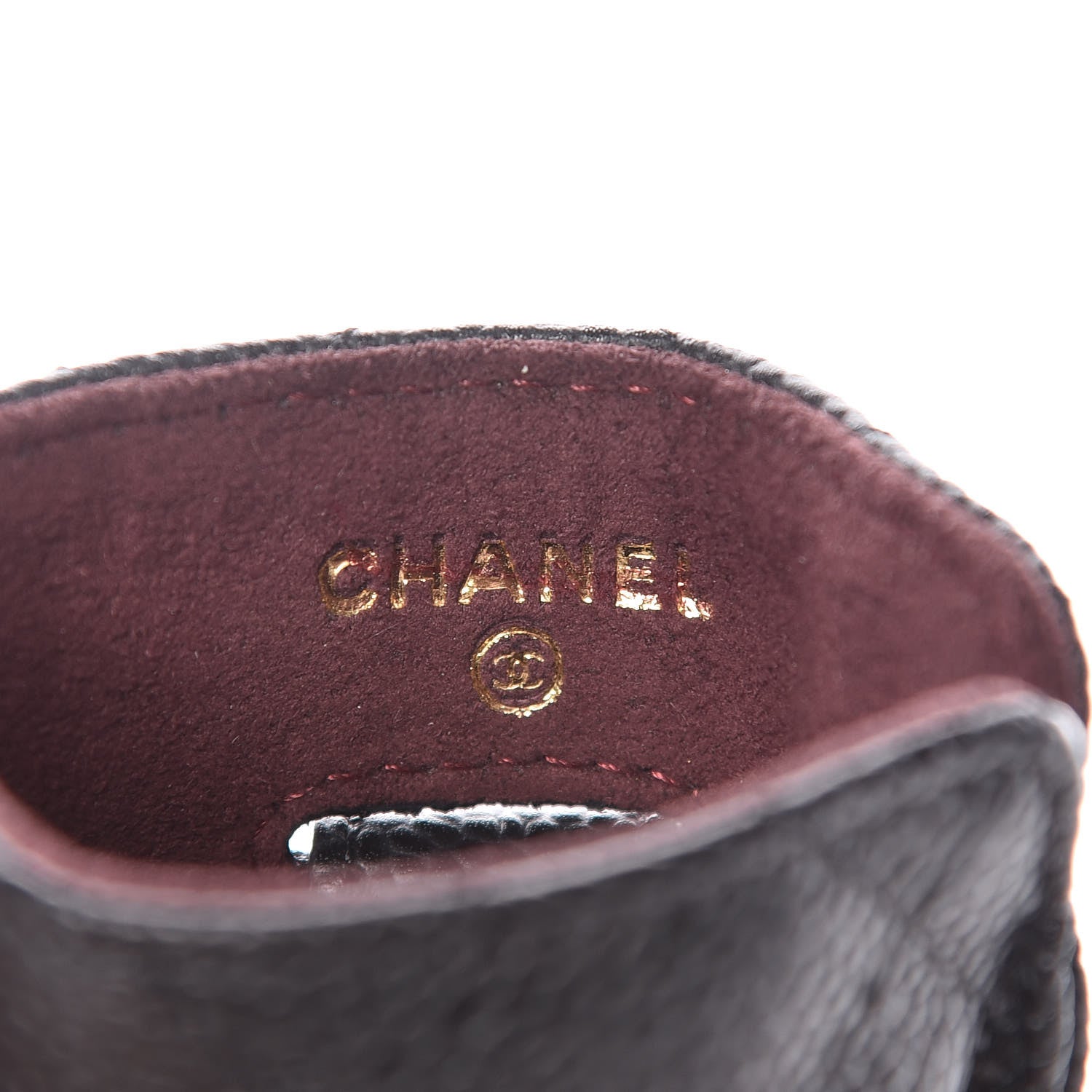 Chanel Caviar Quilted Cell Phone Case Black 6 of 8