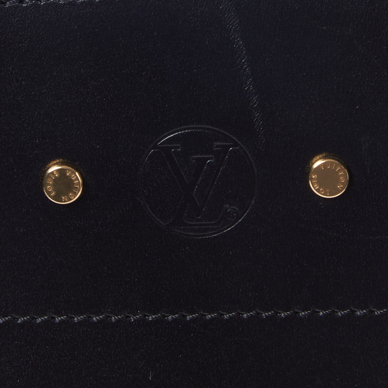 Louis Vuitton Calfskin City Steamer MM Vanilla Black 7 of 8