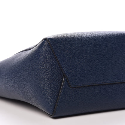 Celine Soft Grained Calfskin Small Sangle Bucket Bag Abyss Blue 10 of 11