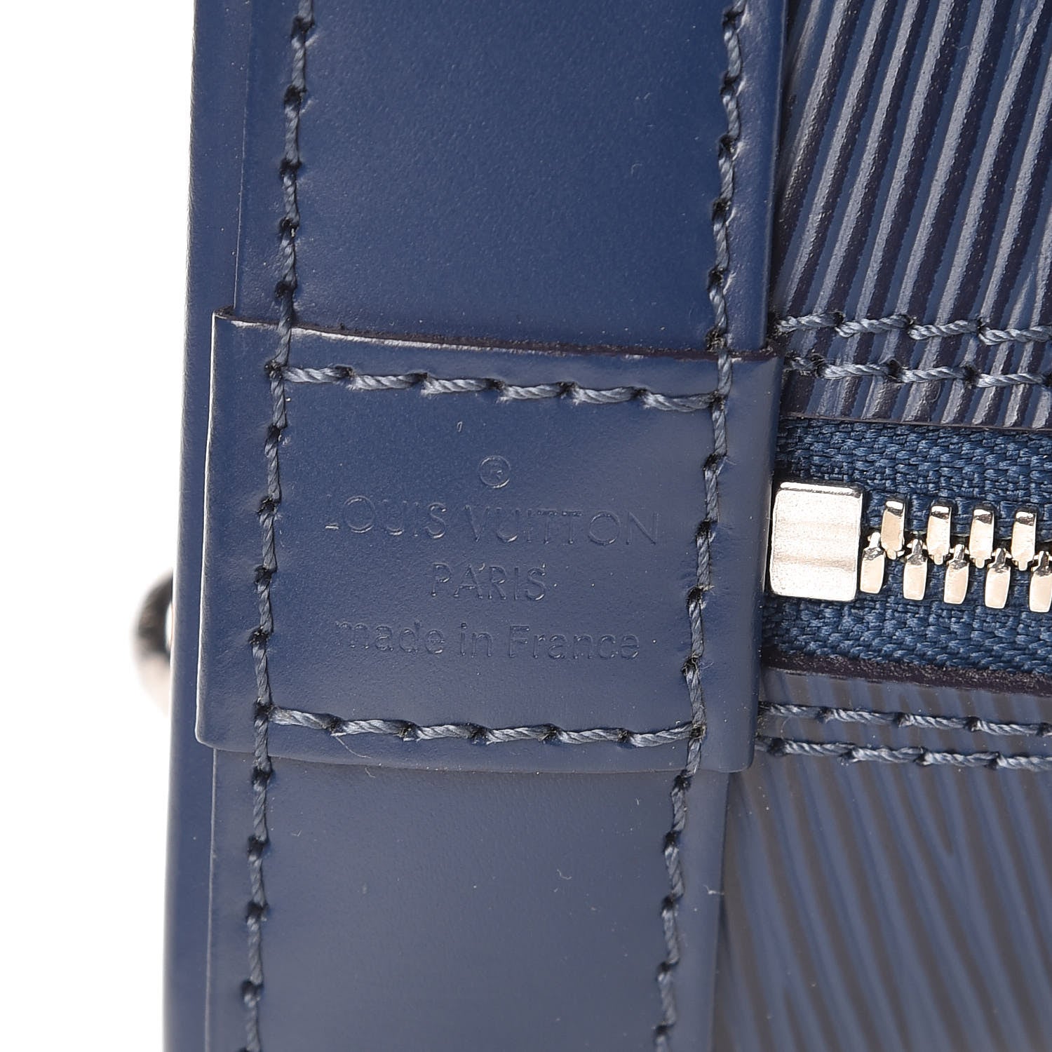 Louis Vuitton Epi Alma BB Indigo 8 of 8
