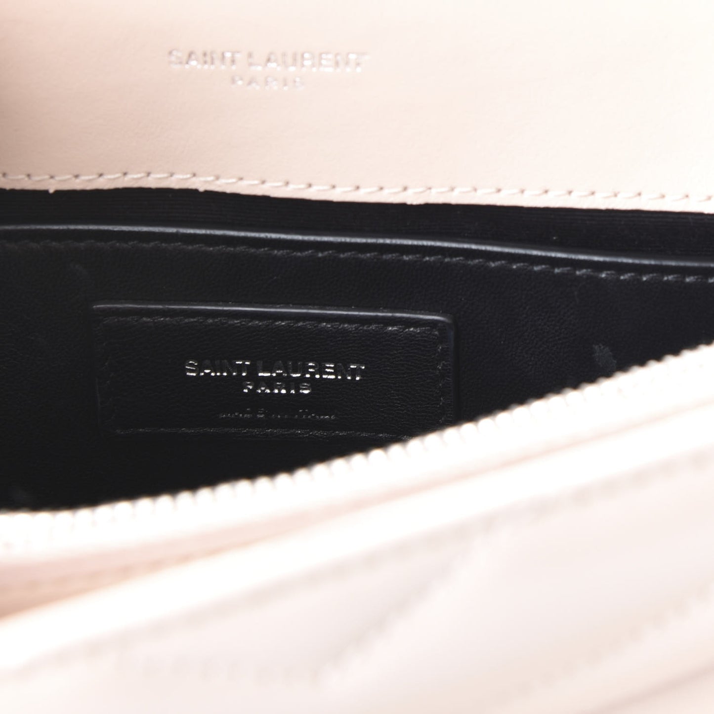 Calfskin Y Quilted Monogram Small Loulou Chain Satchel Porcellana
