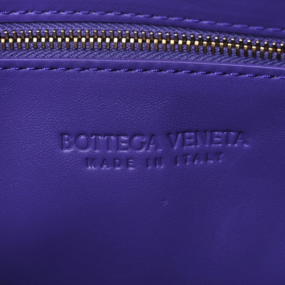 Bottega Veneta Lambskin Maxi Intrecciato Brick Cassette Bag Purple 6 of 8