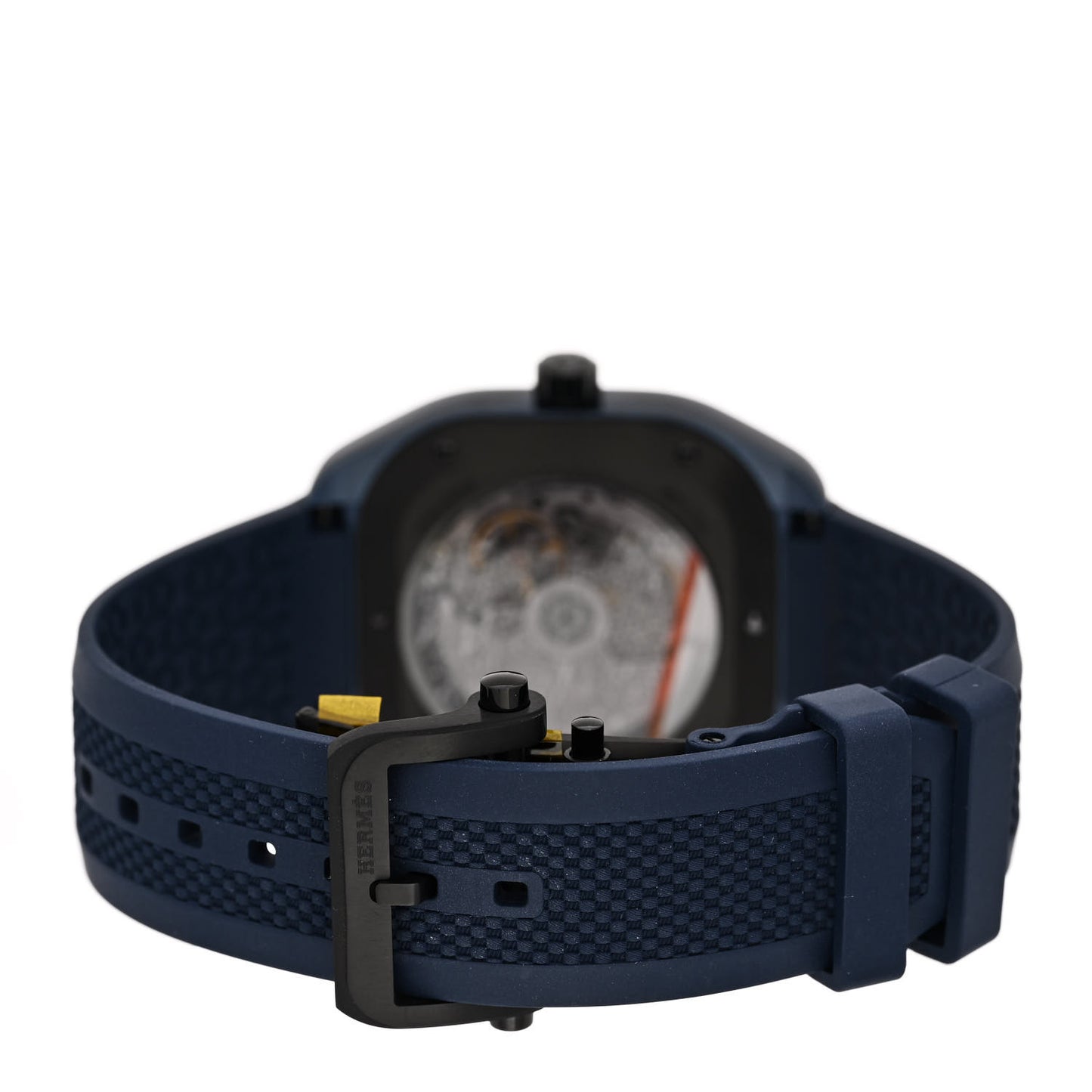 PVD Titanium Rubber 39mm H08 Automatic Watch Bleu Abysse