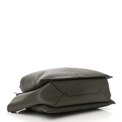 Celine Smooth Calfskin Medium Tri-Fold Bag Khaki 4 of 11