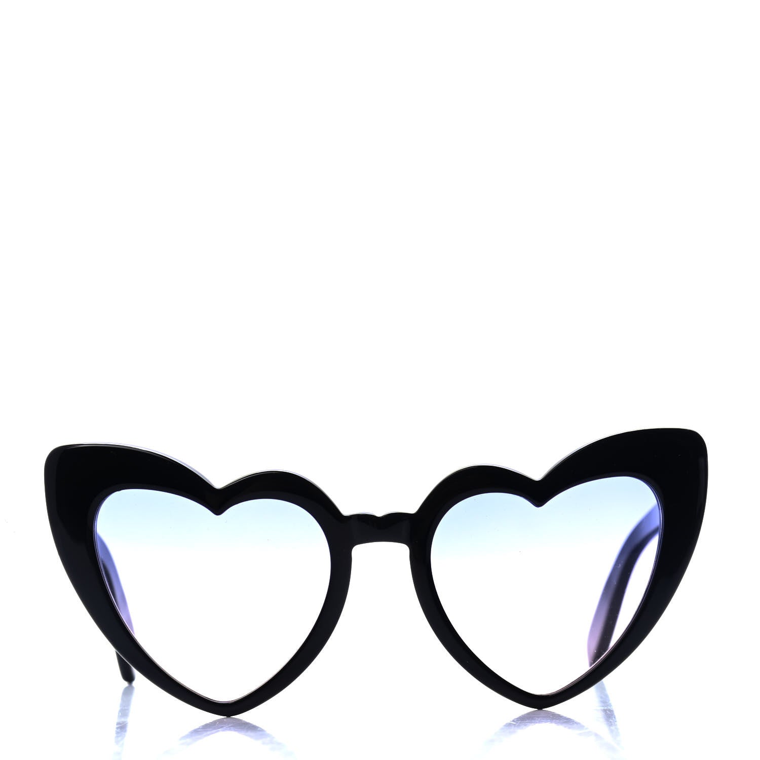 Saint Laurent Acetate Heart Frame Loulou SL181 Sunglasses Black 2 of 4