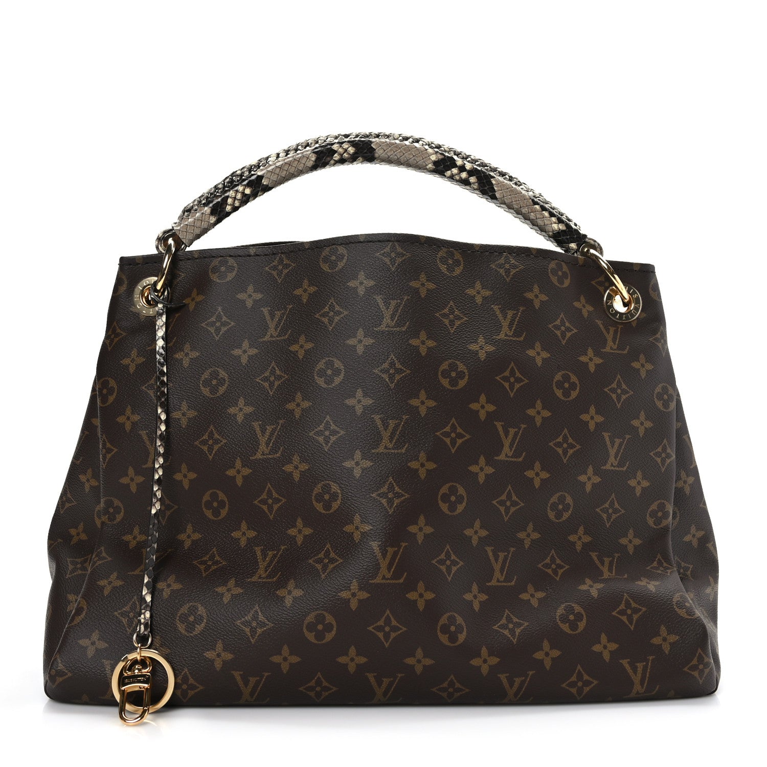 Louis Vuitton Snakeskin Monogram Artsy MM 1 of 8