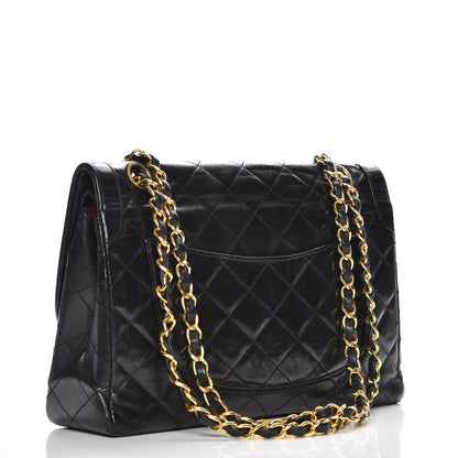 Chanel Lambskin Medium Double Flap Black 3 of 15