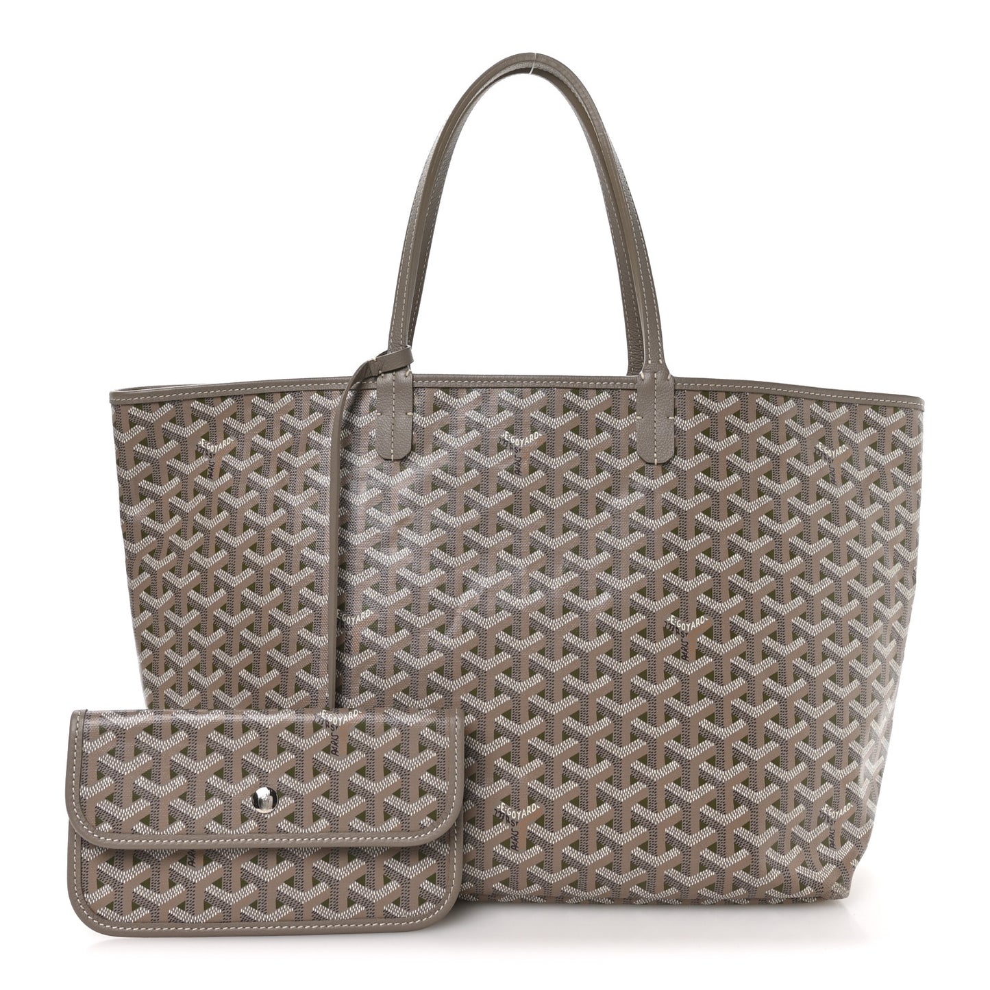 Goyardine Saint Louis Claire Voie PM Grege Khaki