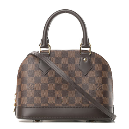 Louis Vuitton Damier Ebene Alma BB 1 of 11