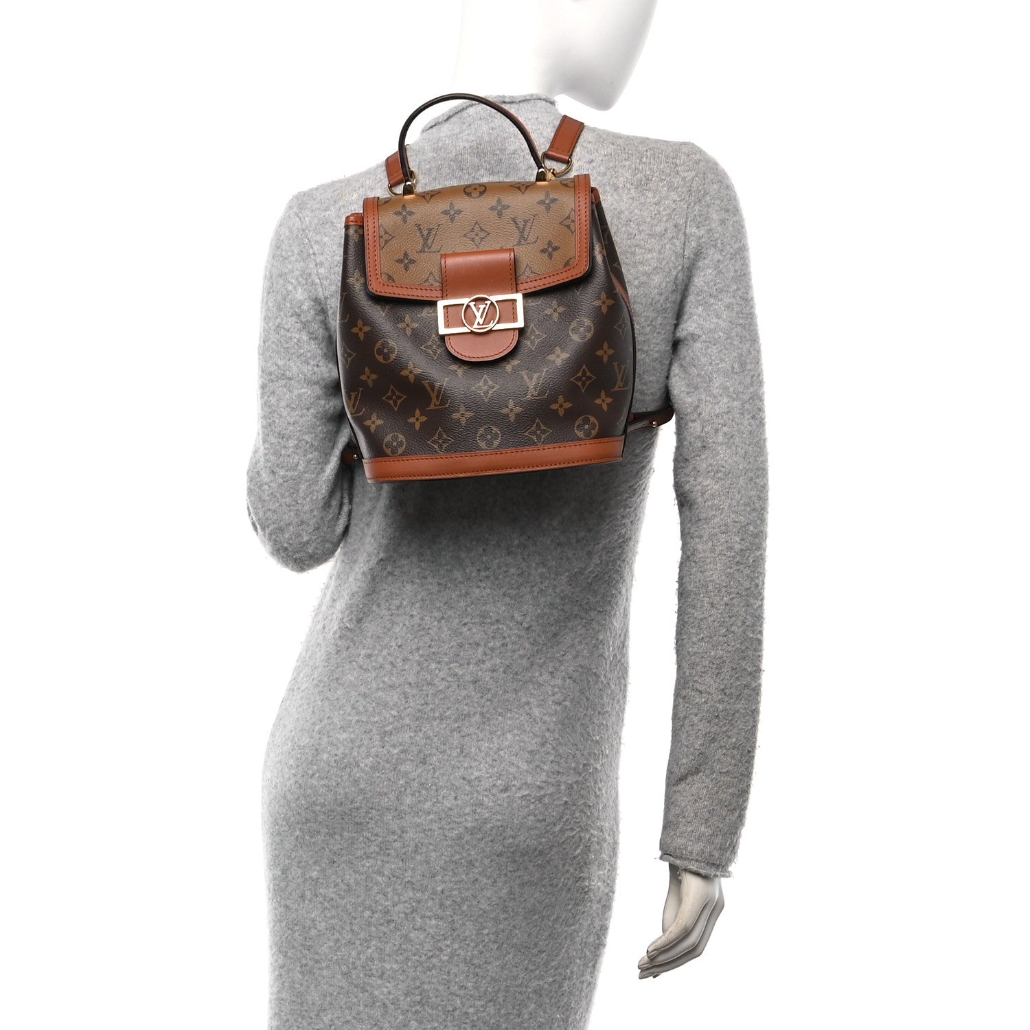 Louis Vuitton Reverse Monogram Dauphine Backpack PM 2 of 10