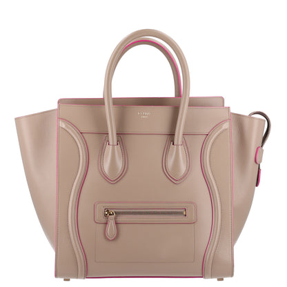 Celine Palmelato Calfskin Mini Luggage Beige 1 of 10