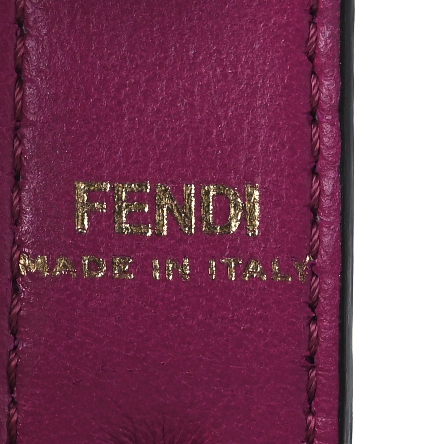 Vitello Soft F is Fendi AirPods Charm Pink