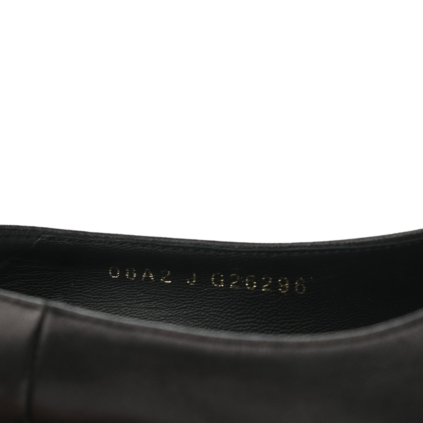Lambskin Patent Cap Toe Escarpins CC Pumps 41 Black