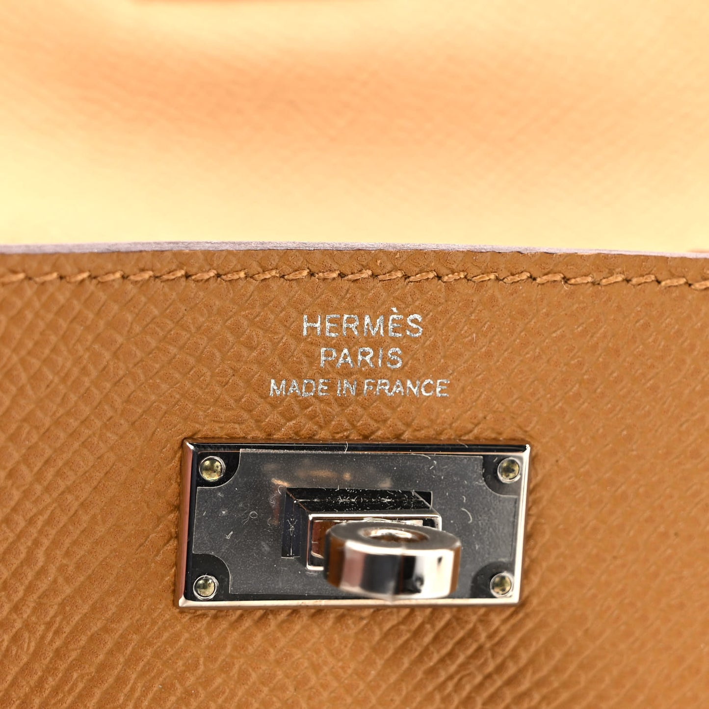 Epsom Kelly Pocket Compact Wallet Sesame