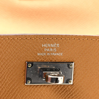 Hermes Epsom Kelly Pocket Compact Wallet Sesame 6 of 7