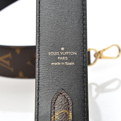 Louis Vuitton Monogram Bandouliere Shoulder Strap Black 3 of 5