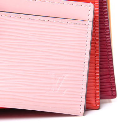 Louis Vuitton Epi Trio Card Case Wallet Rose Ballerine Rouge Fuchsia 5 of 6