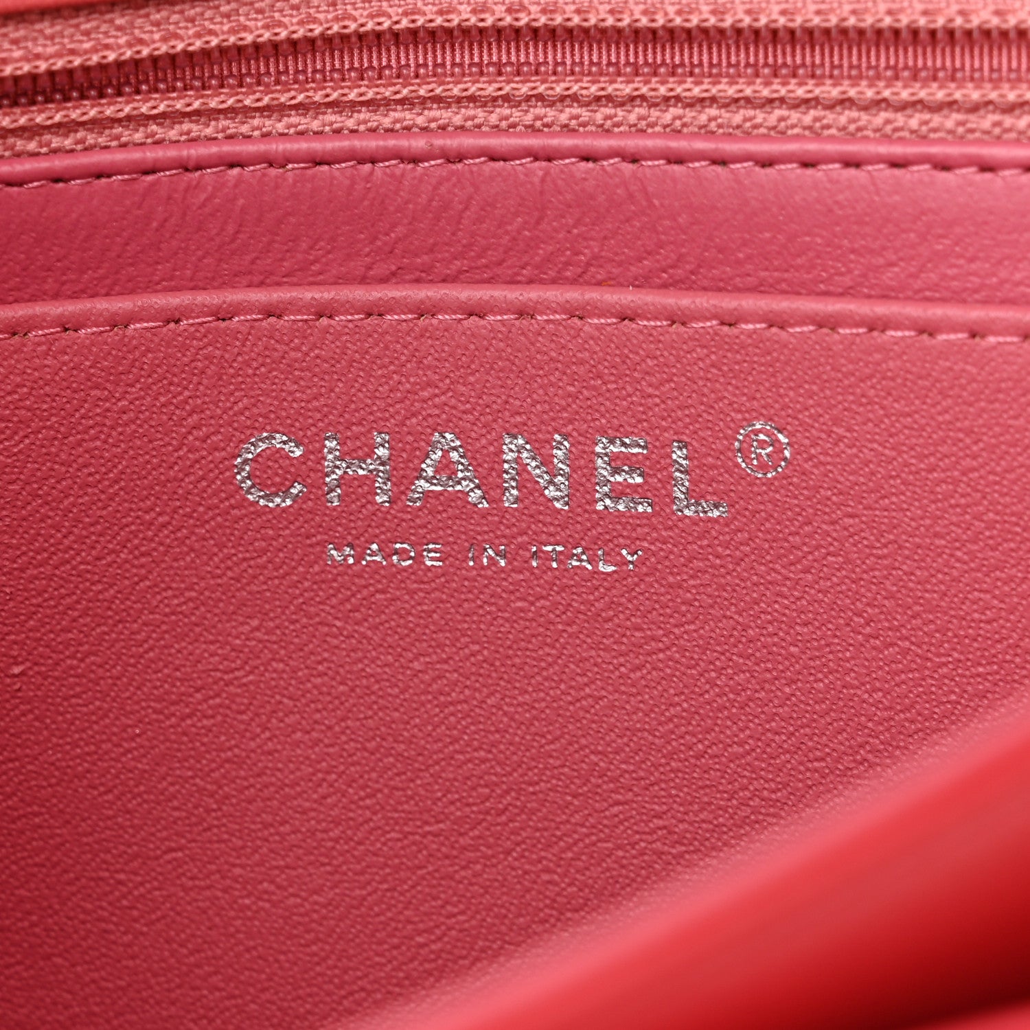 Chanel Lambskin Quilted Tri-Color Medium Valentine Charms Single Flap Pink 6 of 10