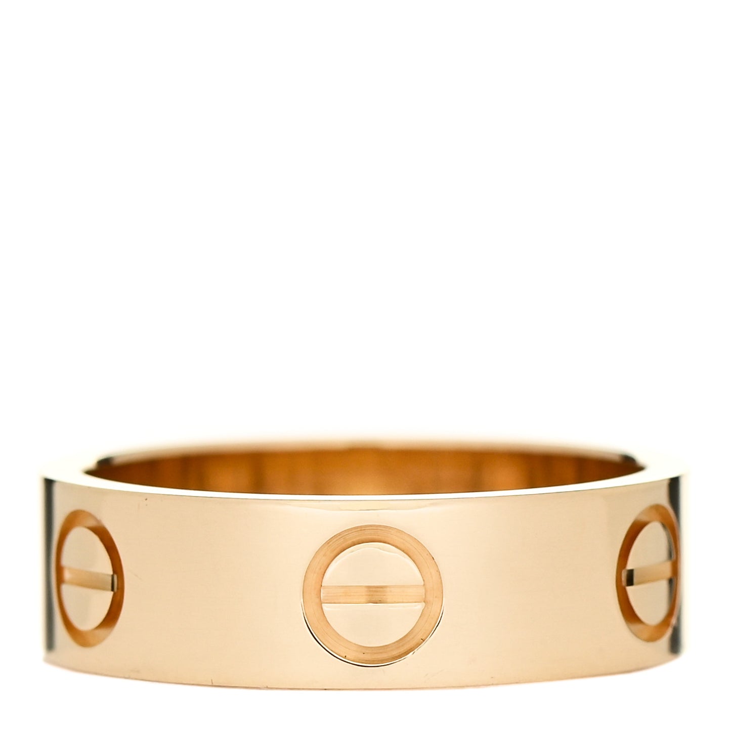 18K Yellow Gold 5.5mm LOVE Ring 51 5.75
