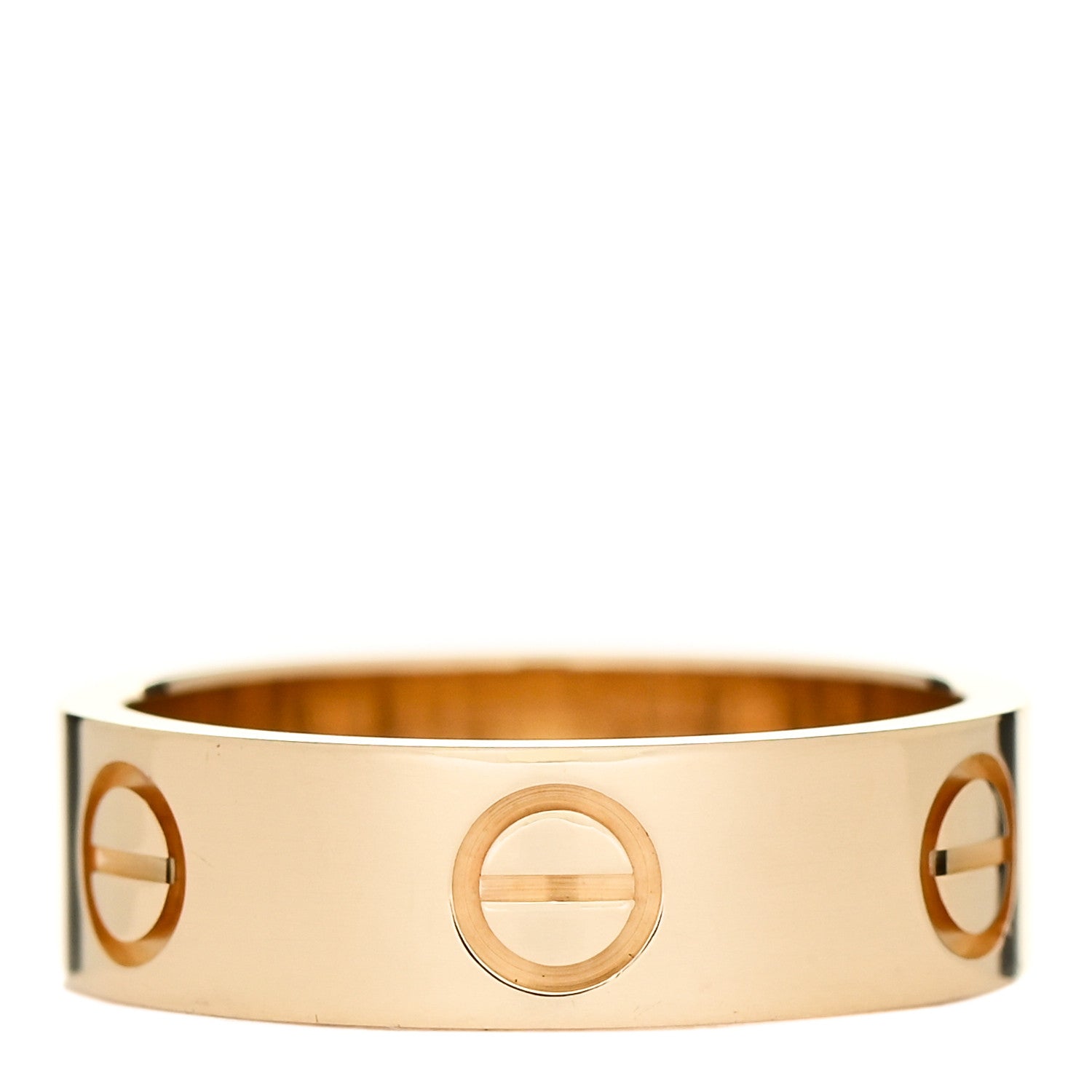Cartier 18K Yellow Gold 5.5mm LOVE Ring 51 5.75 3 of 4