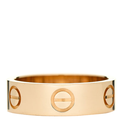 Cartier 18K Yellow Gold 5.5mm LOVE Ring 51 5.75 3 of 4