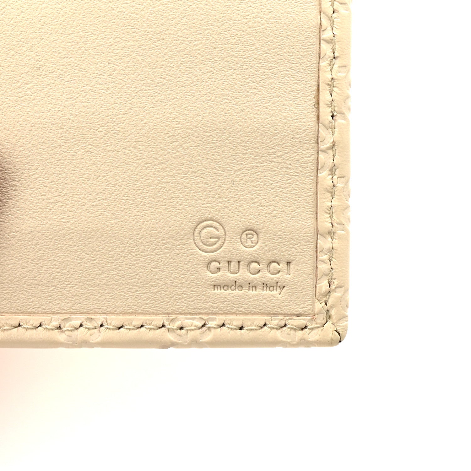 Gucci Soft Microguccissima Continental Wallet White 6 of 8
